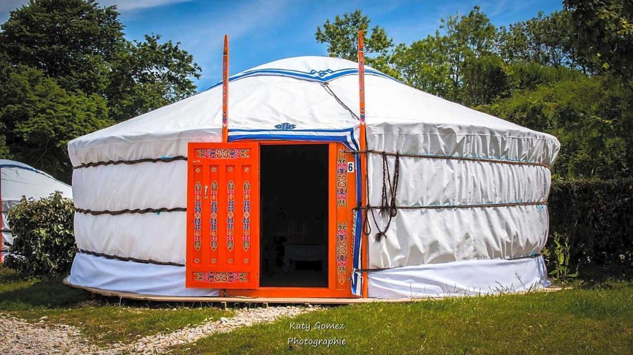 Camping Kerlaudy Mer Et Yourtes Plouénan Esterno foto