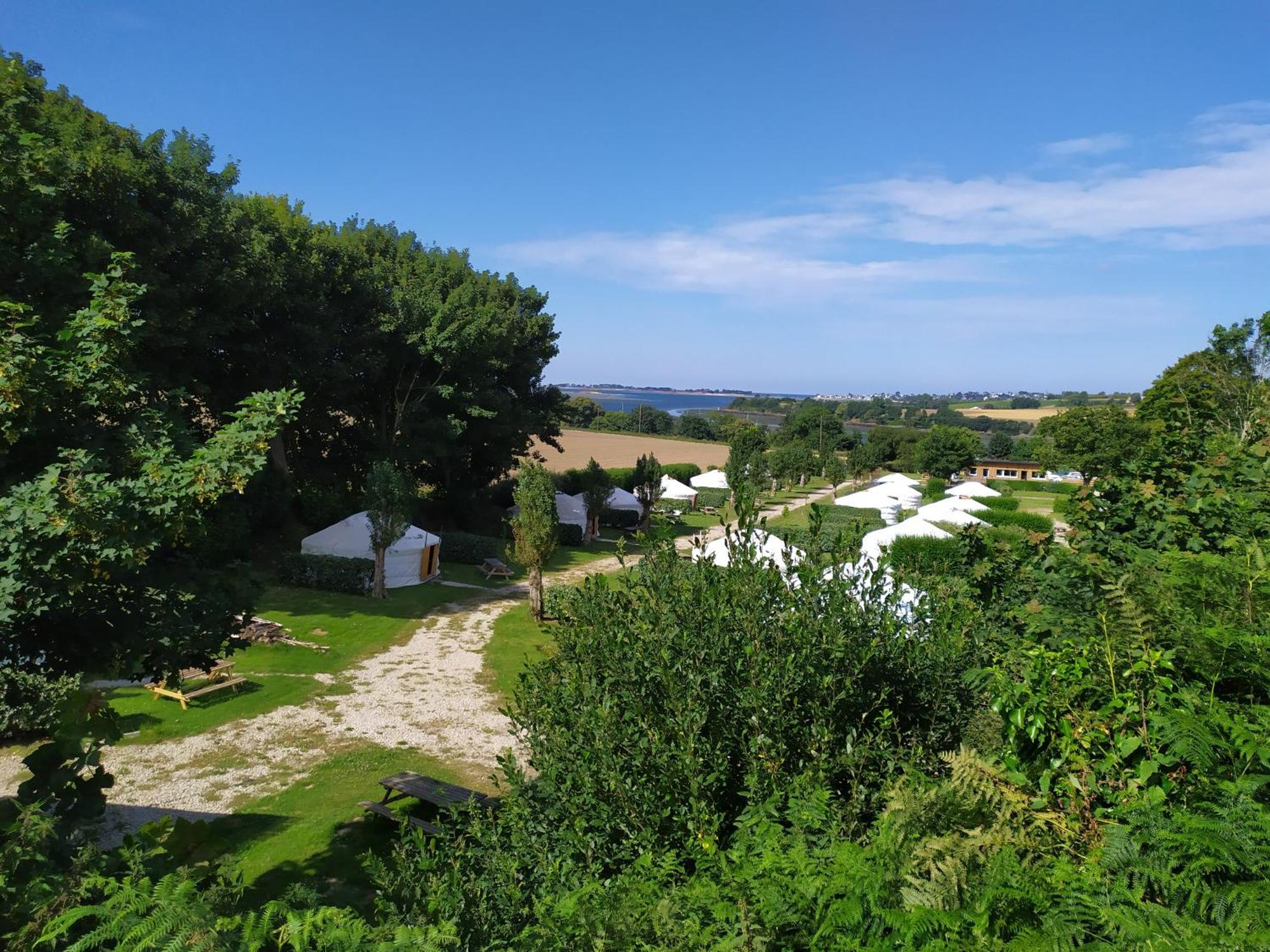 Camping Kerlaudy Mer Et Yourtes Plouénan Esterno foto