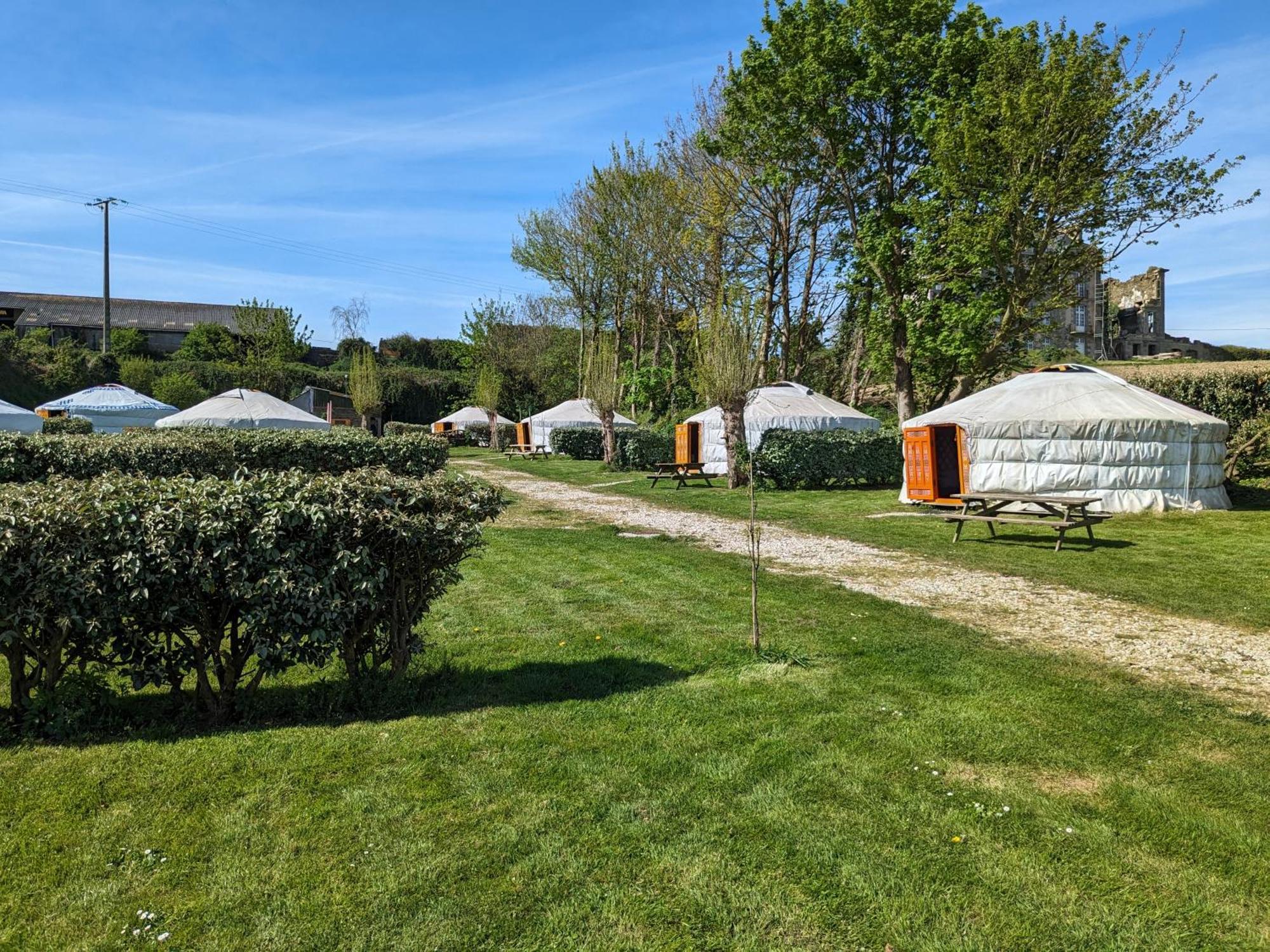 Camping Kerlaudy Mer Et Yourtes Plouénan Esterno foto