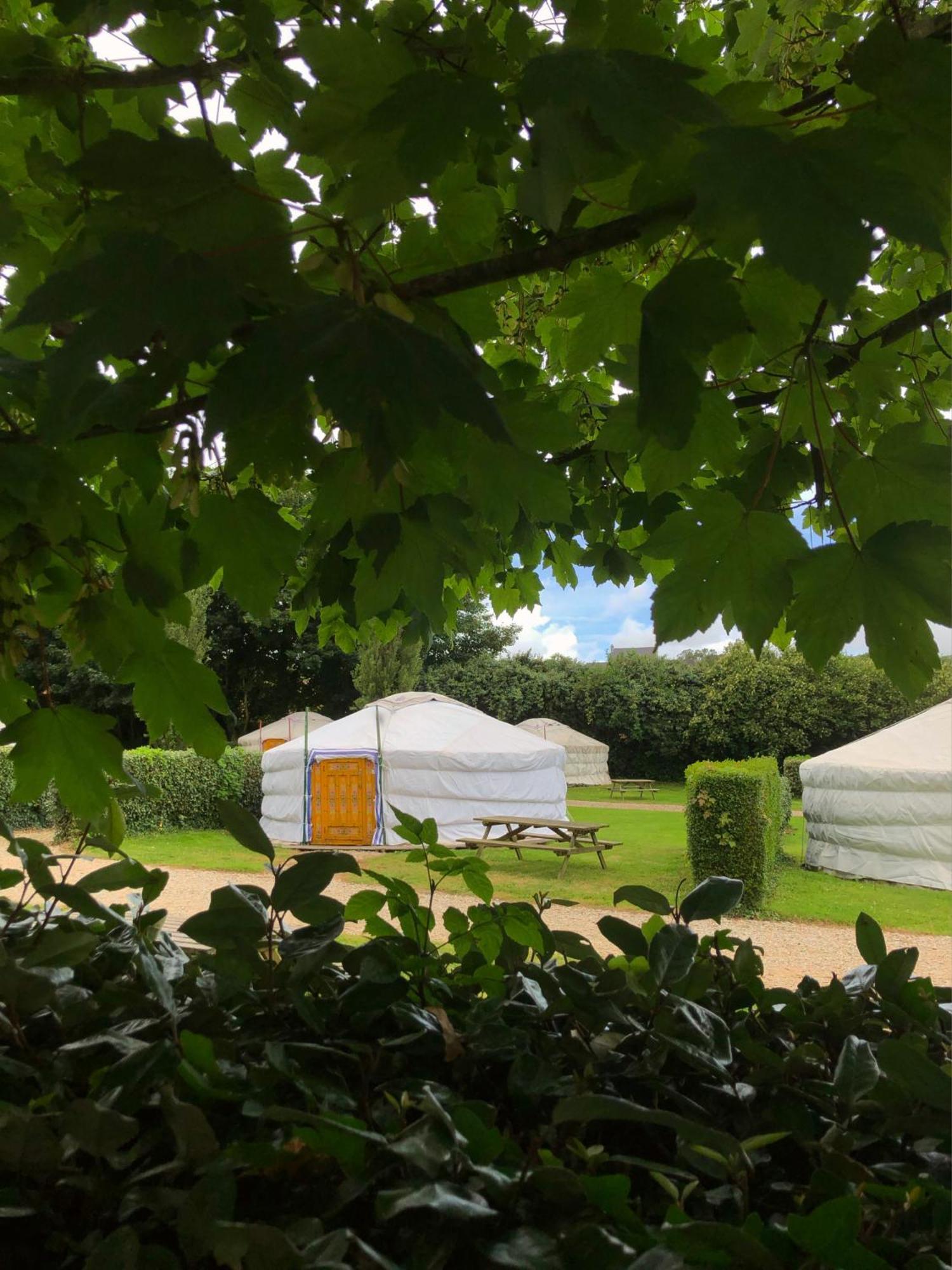 Camping Kerlaudy Mer Et Yourtes Plouénan Esterno foto