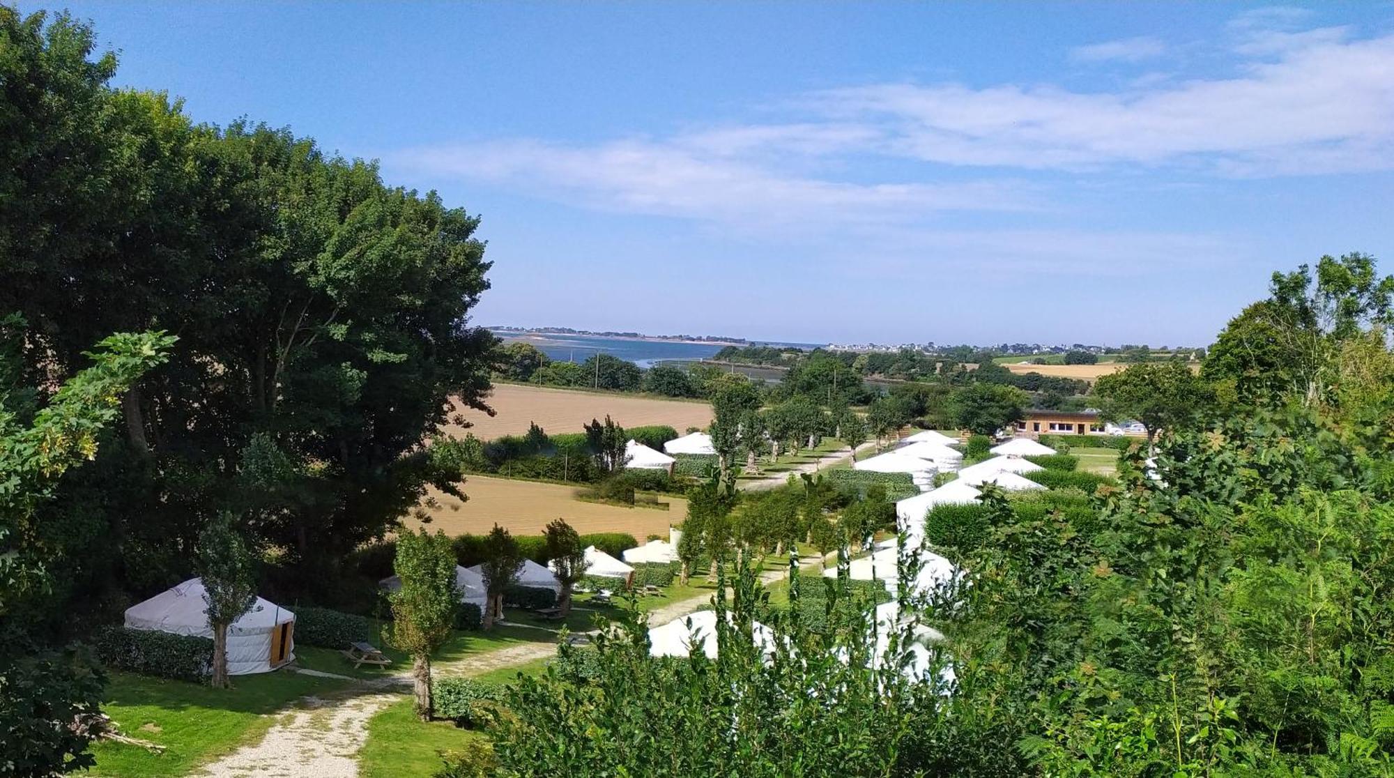 Camping Kerlaudy Mer Et Yourtes Plouénan Esterno foto