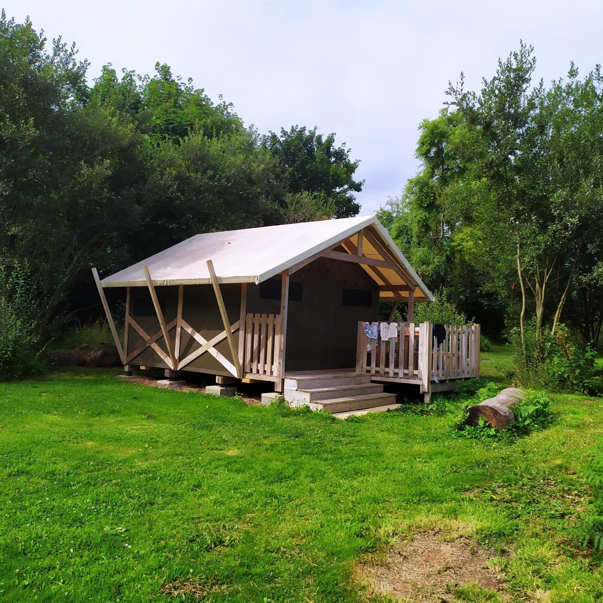 Camping Kerlaudy Mer Et Yourtes Plouénan Esterno foto