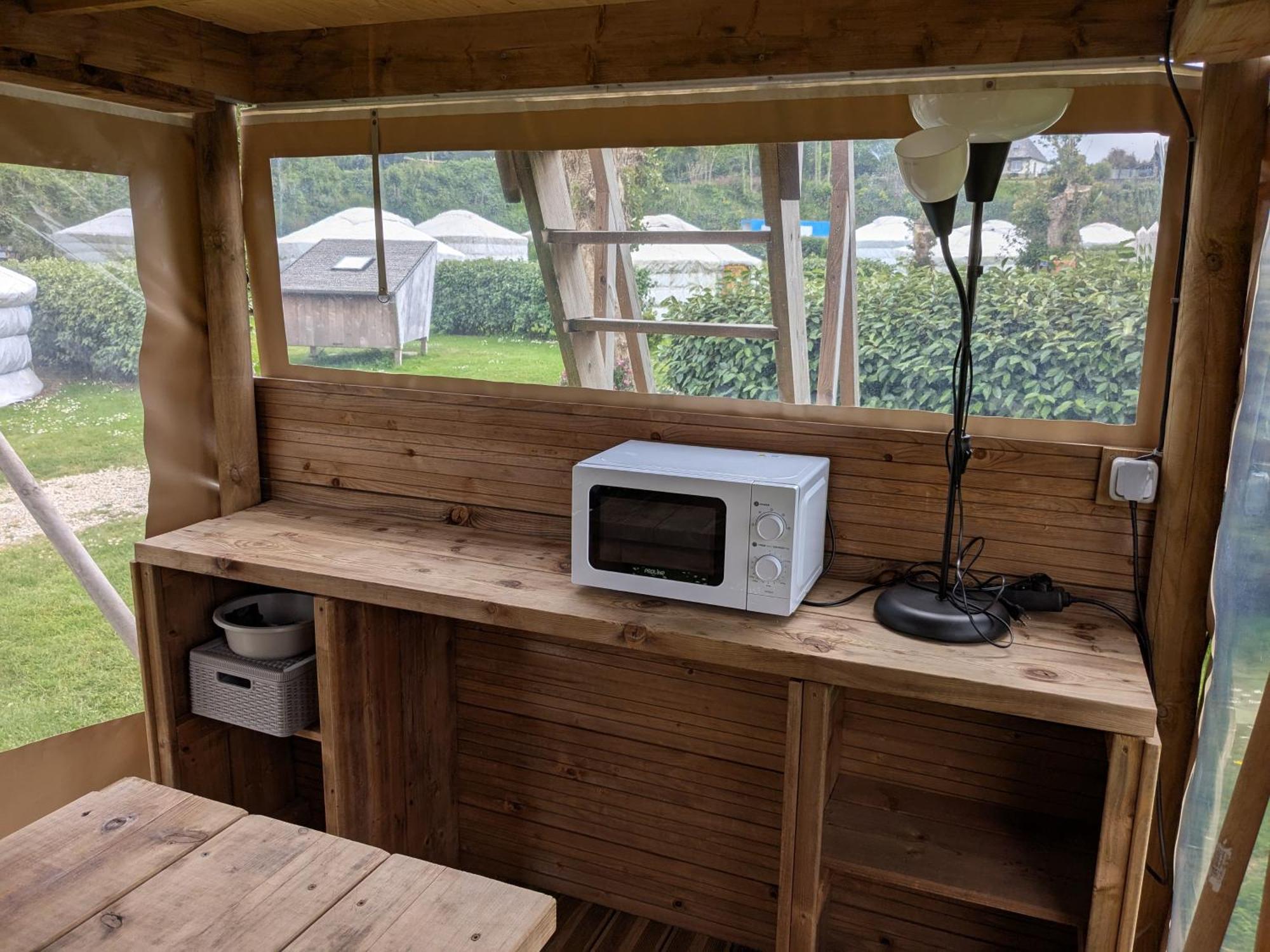 Camping Kerlaudy Mer Et Yourtes Plouénan Esterno foto