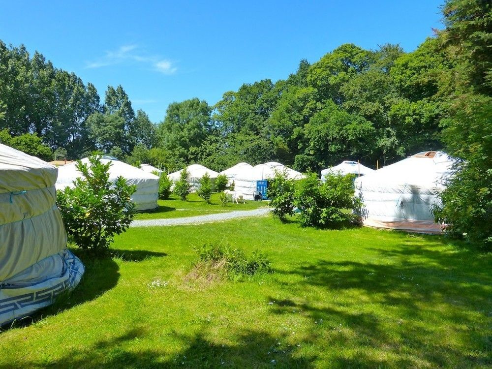 Camping Kerlaudy Mer Et Yourtes Plouénan Esterno foto