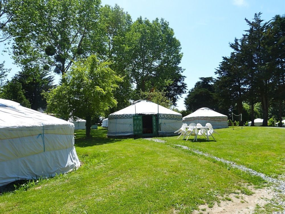 Camping Kerlaudy Mer Et Yourtes Plouénan Esterno foto